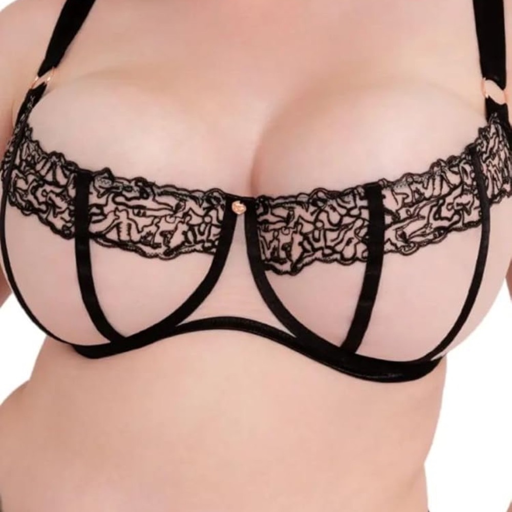 Curvy Kate Black Lace Women's Bra